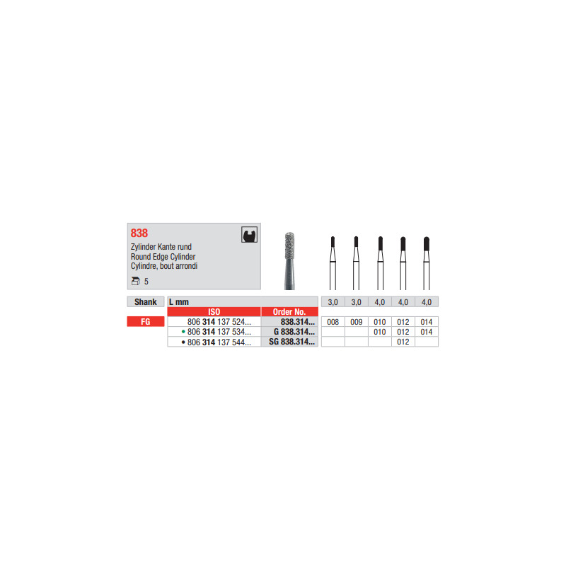 Diamant FG 839.014F (5ks/bal)