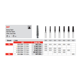 Diamant HP 847.033 (3ks/bal)