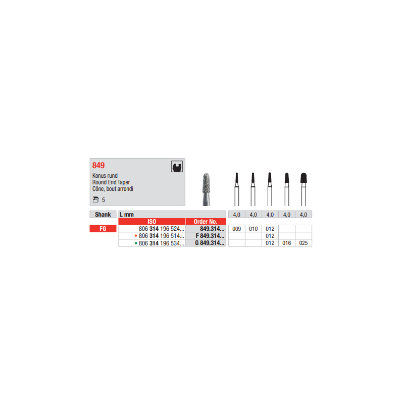 Diamant  FG 849.012 (5ks/bal)