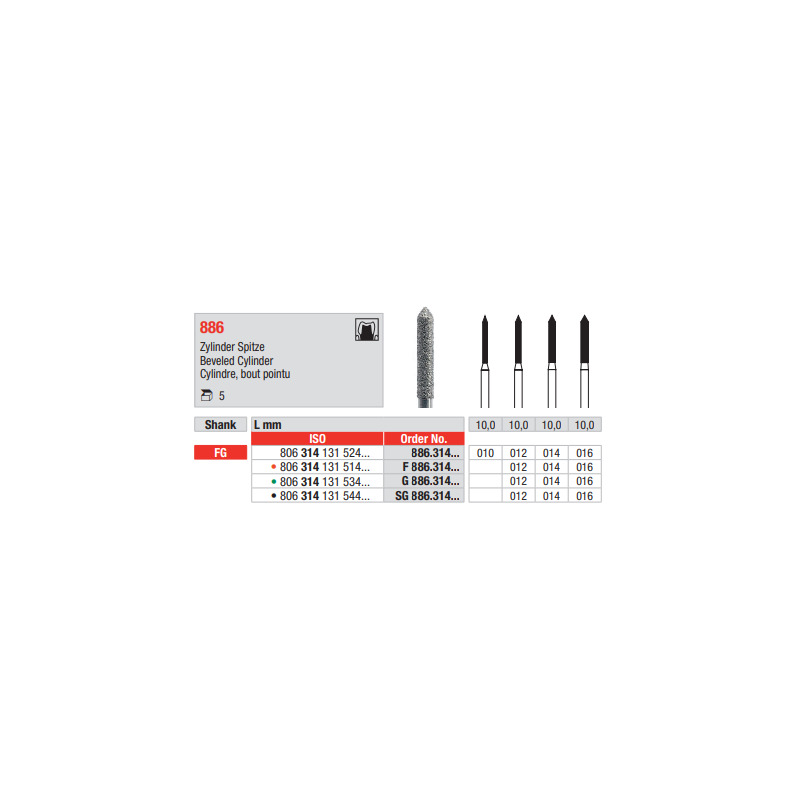 Diamant FG 886.012 (5ks/bal)