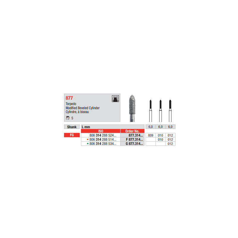 Diamant FG 877.009 (5ks/bal)