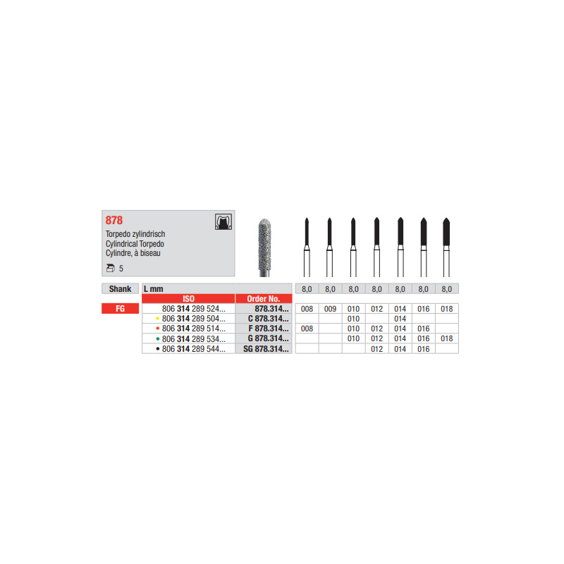 Diamant FG 878.010F (5ks/bal)