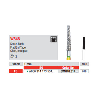 Diamant FG White Tiger GW848.018 (3ks/bal)