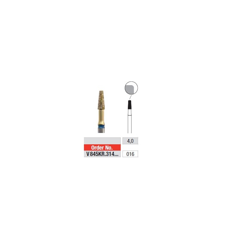 Diamant FG Diacut MLT V845KR.016  (5ks/bal)