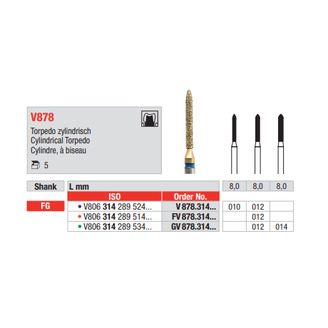 Diamant FG Diacut MLT  GV878.012  (5ks/bal)