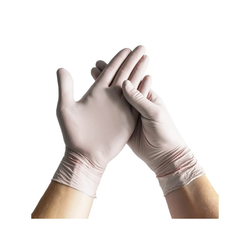 Latexové rukavice LATEX MEDICAL3 vel.L  100 ks, nepudrované, bílé, 5.6 g