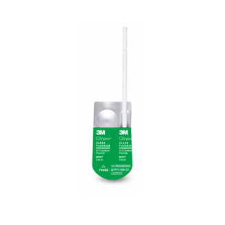 Clinpro Clear Fluoride lízátka L-Pop máta 50 ks
