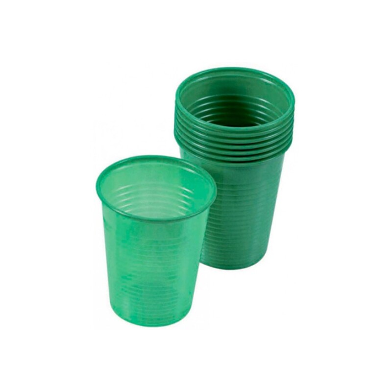 Pohárky Monoart zelený 200ml, 3000 ks