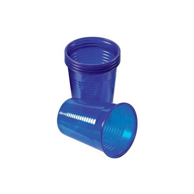 Pohárky Monoart modrý tmavě  200ml, 100 ks