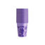 Pohárky Monoart Floral fialový 200ml, 100 ks