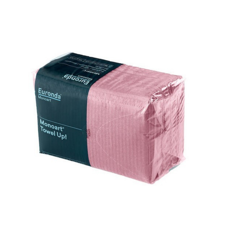 Roušky skládané Towel-Up růžová 33x45cm 500ks Monoart