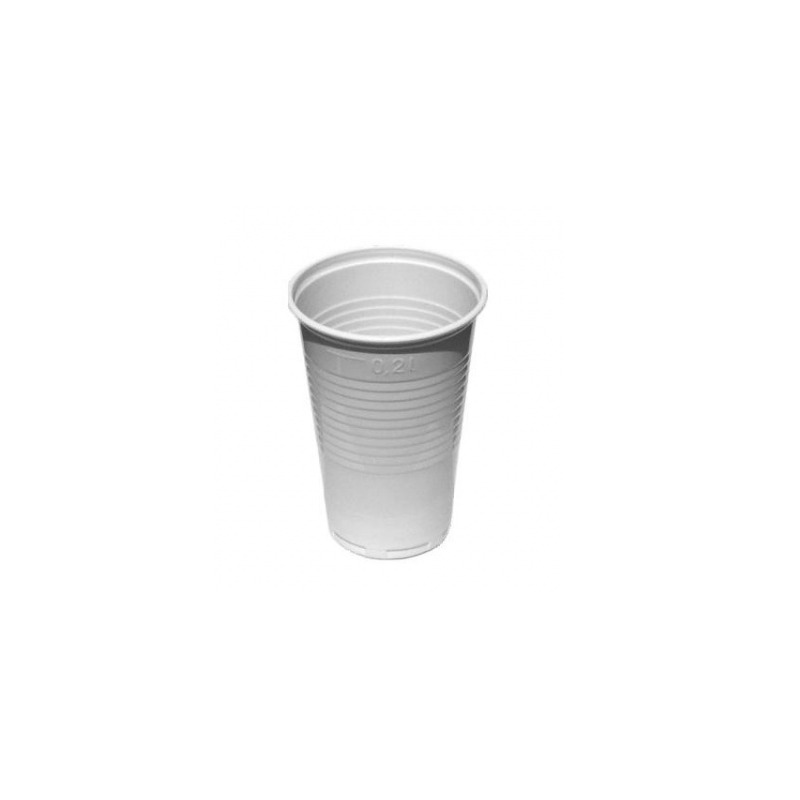 Pohárky jednorázové 200ml průhledné 100ks