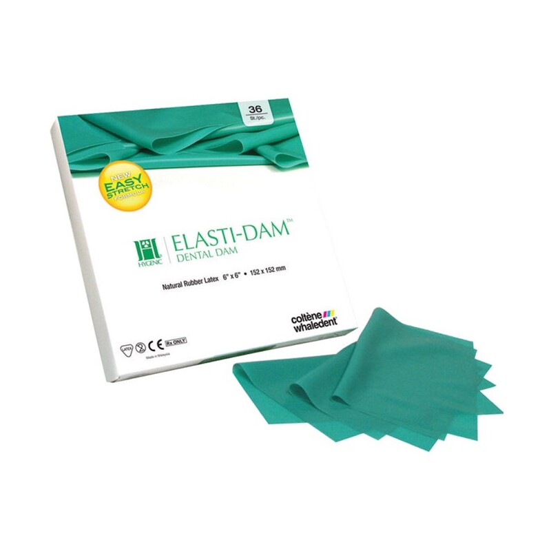 Elasti Dam zelený silný 152 x 152 mm 36ks 
