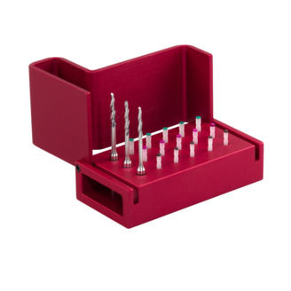 FIBREKLEER 4X TAPERED DRILL REFILL 1,25 / Easy glassPost vrtáček 1,25mm, černý