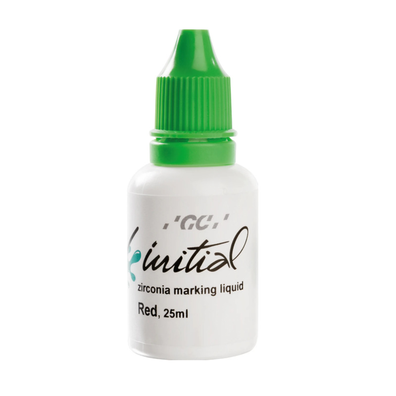 Initial Zirconia Marking Liquid Red 25 ml