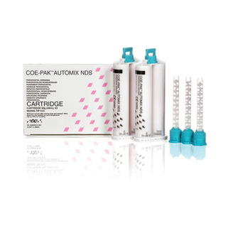 Coe-Pak NDS 2 x 50 ml v kartuších, 12x míchací kanyly tyrkysové
