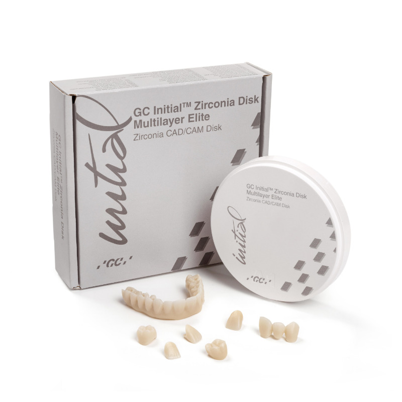 Initial Zirconia disk Multilayer Elite 25 mm, OM3