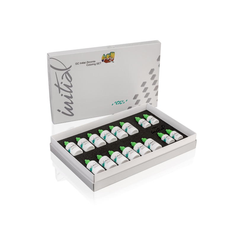Initial Zirconia Coloring Liquid systém, Set