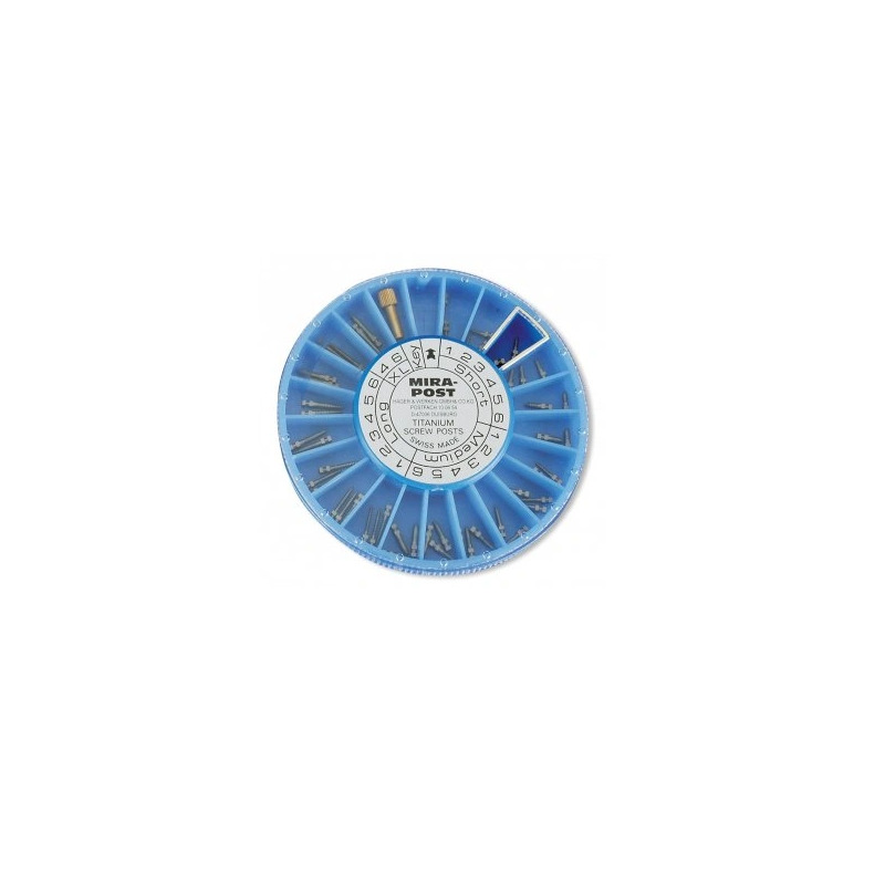 Mirapost titan L3, délka 12mm, průměr 1,35mm, 6ks
