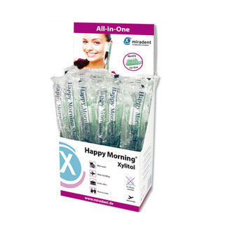 Zubní kartáčky Happy Morning Xylitol 50 ks