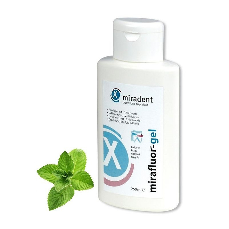 Mirafluor Gel máta 250ml