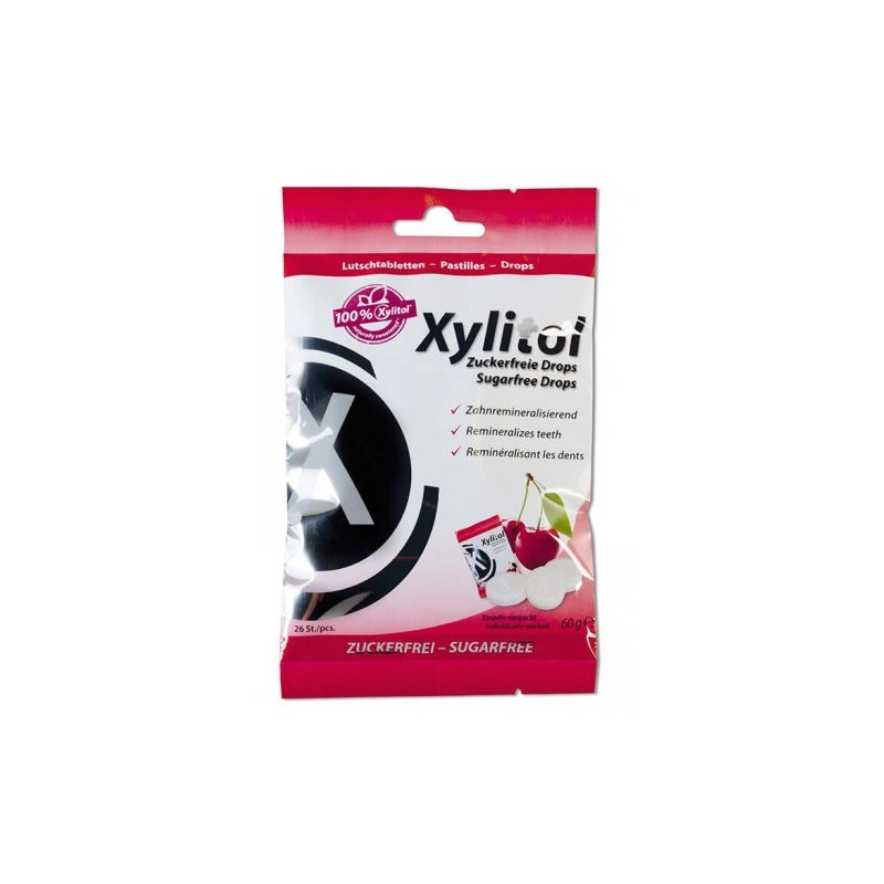 Xylitol Drops višeň 26 ks