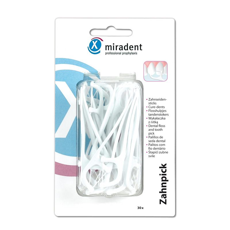 Mirafloss Zahn pick- párátka 100ks/bal