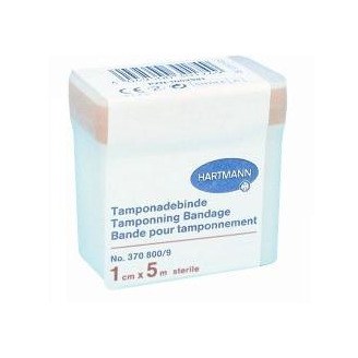 Tampon. obinadlo 1cmx5m steril./drenáž zubní 370800