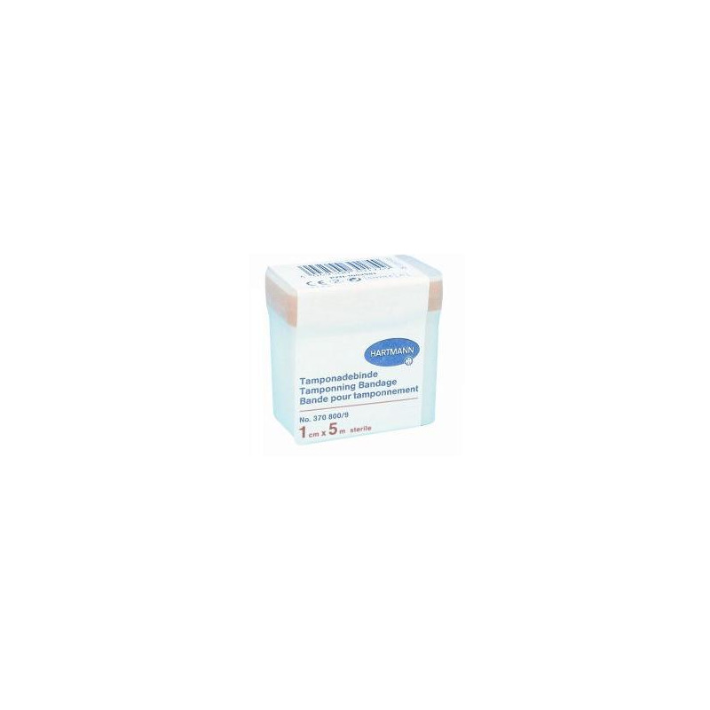 Tampon. obinadlo 1cmx5m steril./drenáž zubní 370800