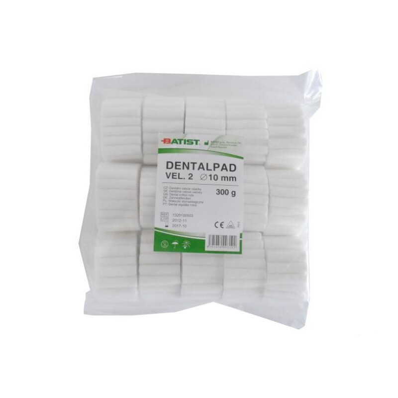 Válečky DENTALPAD velikost 2 (10mm)