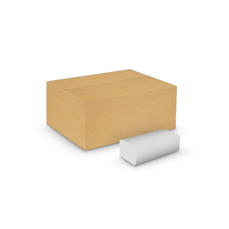 Ručníky papírové Tork STANDARD Professional ZZ bílé, 2 vrstvy, 23 x 23 cm - 3000 ks