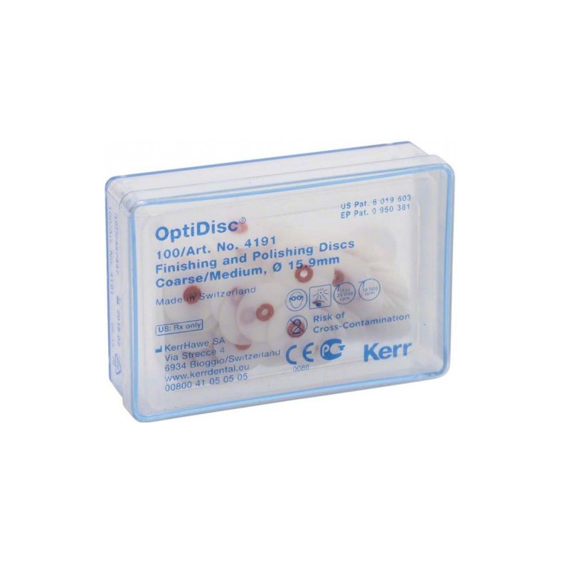 OptiDisc Středně hrubé průměr 15,9mm 100ks