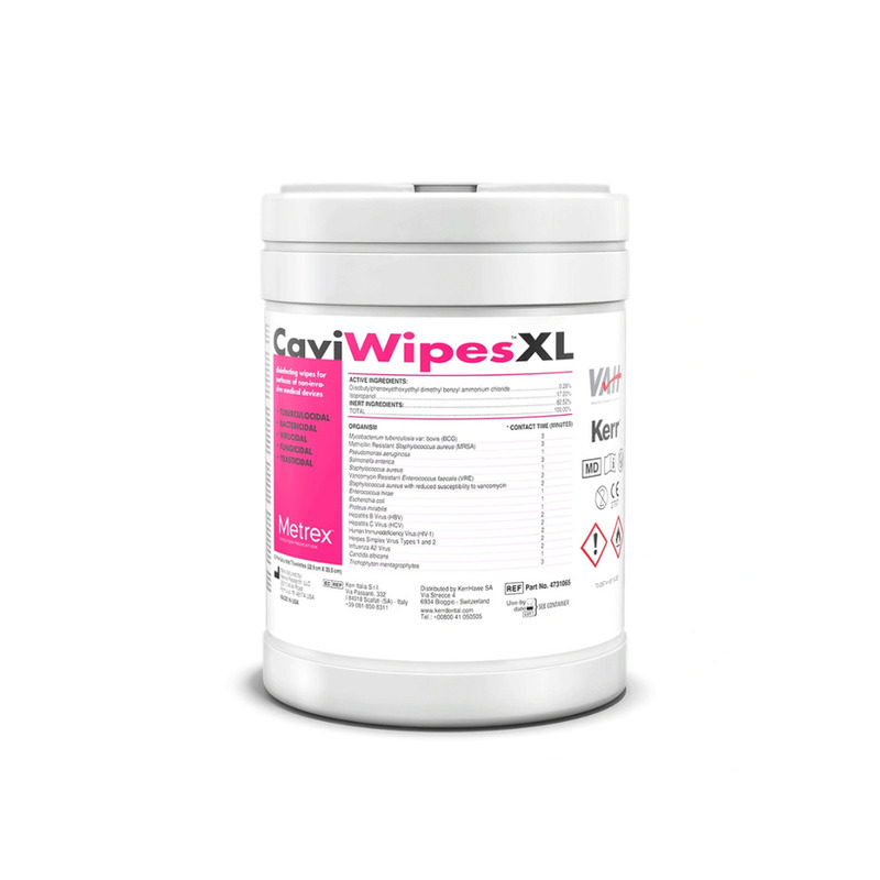 CaviWipes ubrousky XL v dóze 65 ks (22,9 x 30,5 cm)