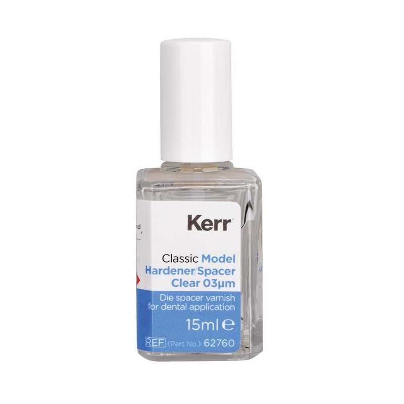 Distanční/vytvrzovací lak 15ml čirý pro modely zub. pahýlů