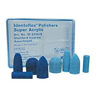 Identoflex Guma Super Acrylic Polishers - sada