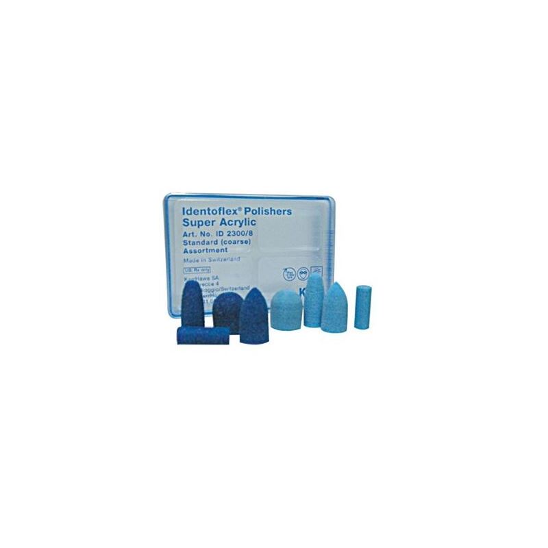 Identoflex Guma Super Acrylic Polishers - sada 