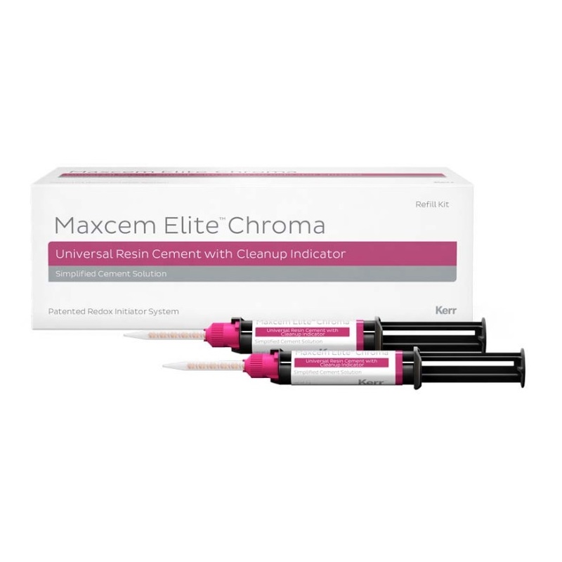 MaxCem Elite Chroma čirý 2x5g