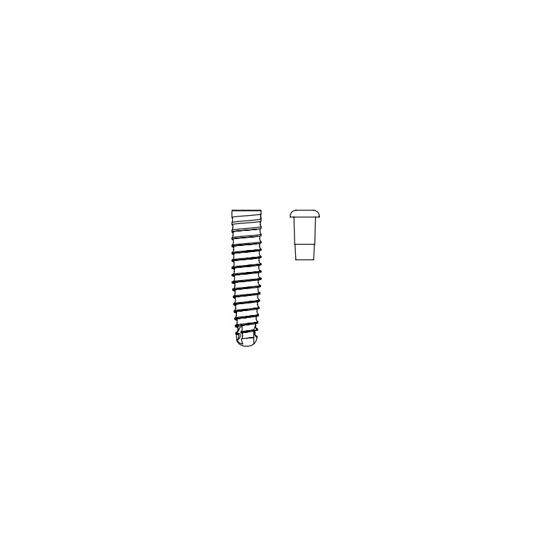 Implantát Leone 2,9 s krycím víčkem průměr 2,9 mm / délka 14 mm 1 ks