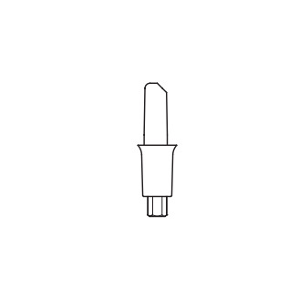 Abutment MULTITECH 3,0 rovný 1ks