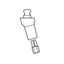 Abutment nakloněný 15° 4,1/3 mm 1 ks
