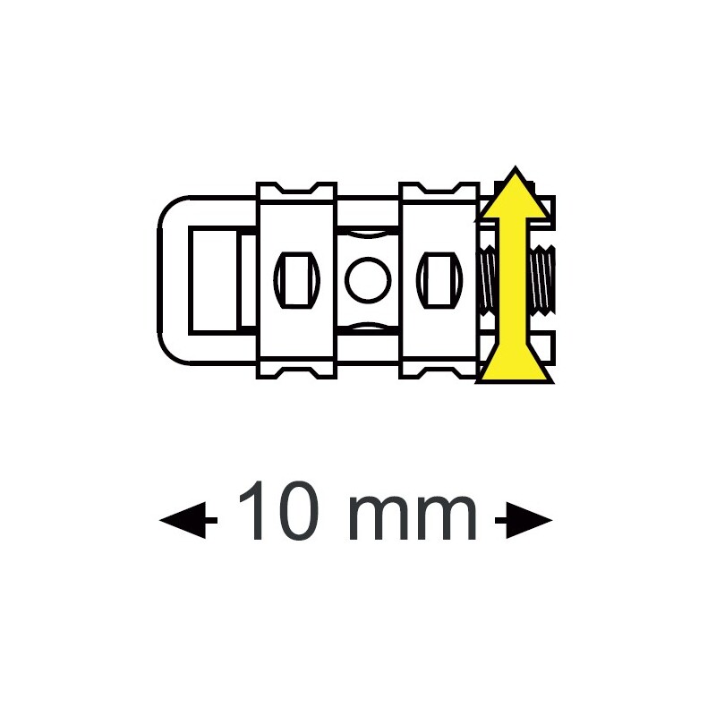 Šroub super mikro sektorový 10 mm 10 ks