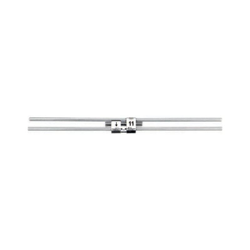 Multifunkční ortodontický šroub 11 mm 4ramenný levý 1 ks