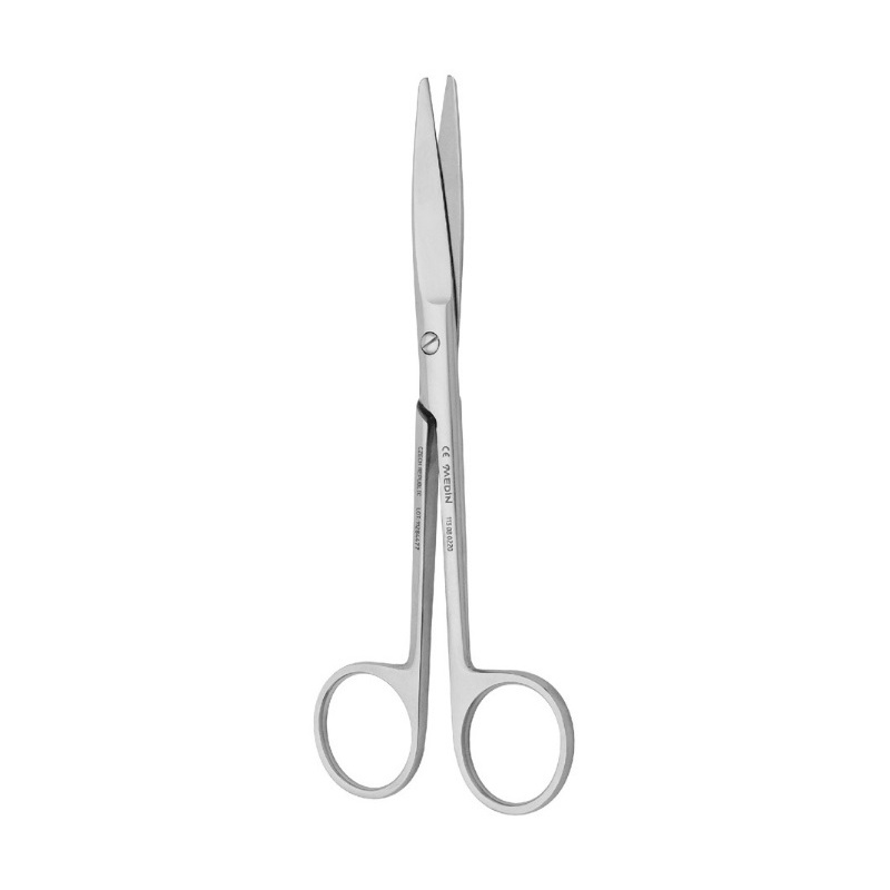 Nůžky chirurgické rovné tupé; 130 mm