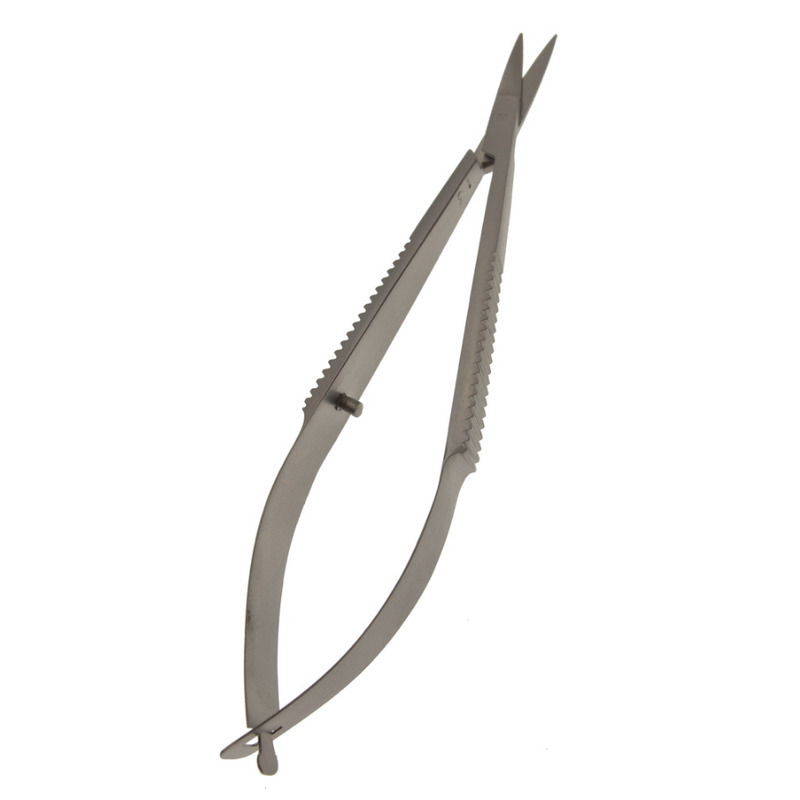 Nůžky na duhovku tupé rovné; 9 cm