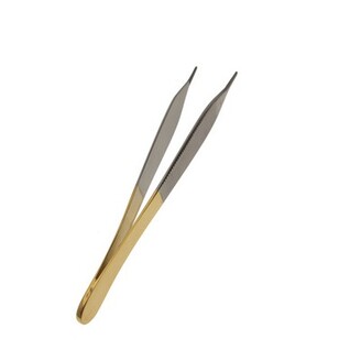 Pinzeta anatomická tvrdokovová; 12,5 cm