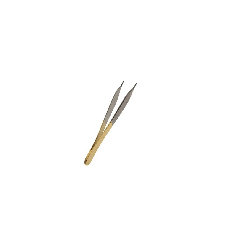 Pinzeta anatomická tvrdokovová; 12,5 cm