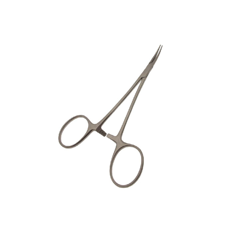 Svorka na cévy Micro Mosquito zahnutá; 12 cm