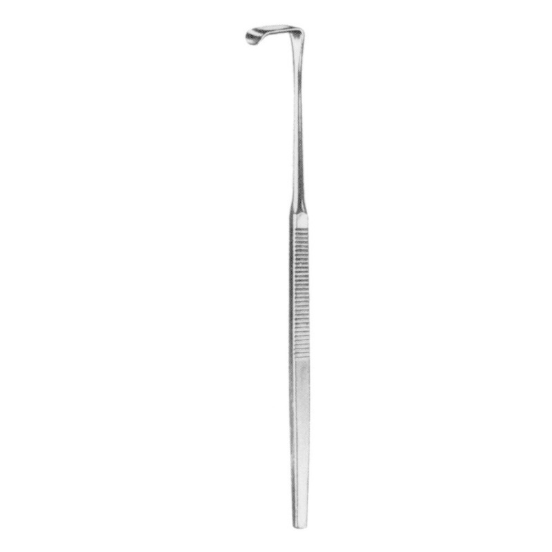 Hák Mini-Langenbeck jemný 10x6 mm; 16 cm