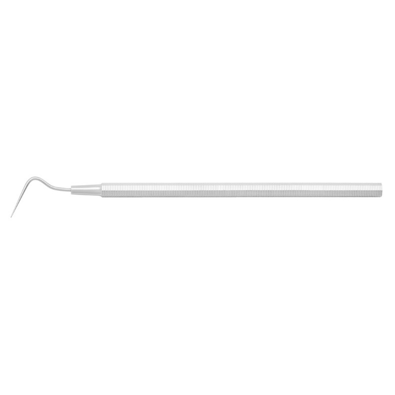 Pátradlo zubní vyhnuté dlouhé; 14 cm