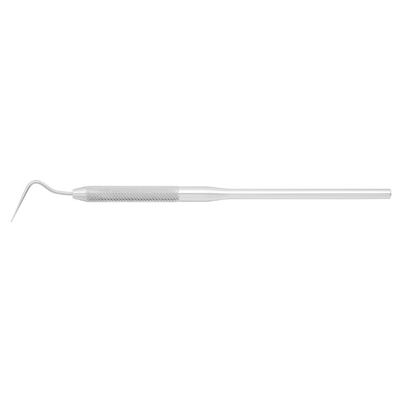 Pátradlo zubní vyhnuté dlouhé; 14 cm
